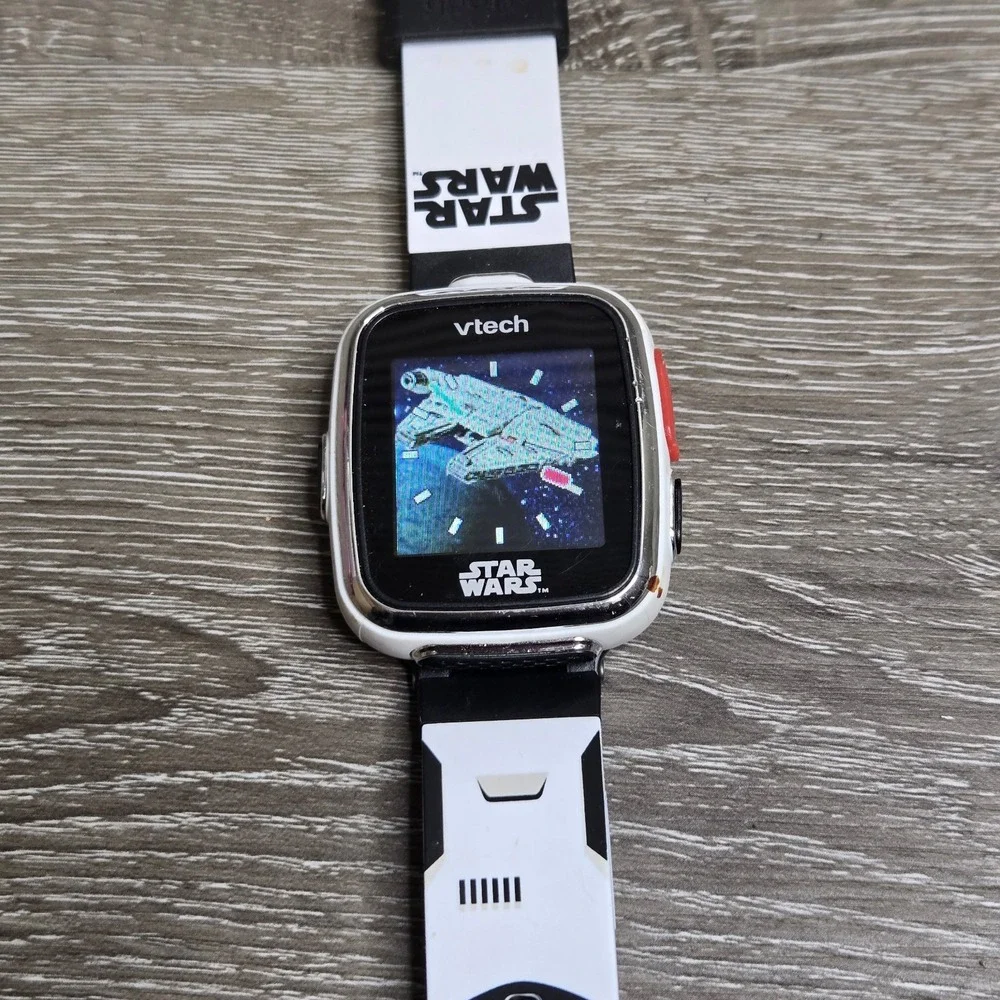 Vtech Star Wars First Order Stormtrooper SmartWatch Rare White Clock